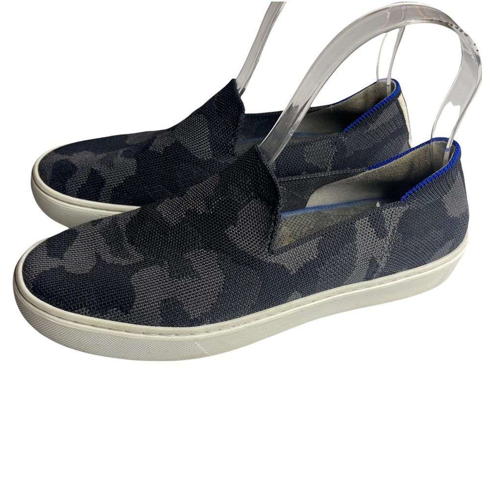 Rothy’s The Sneaker in Grey Camo Shoes Size 7.5
